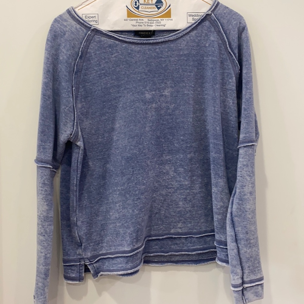 Washed out denim shirt
